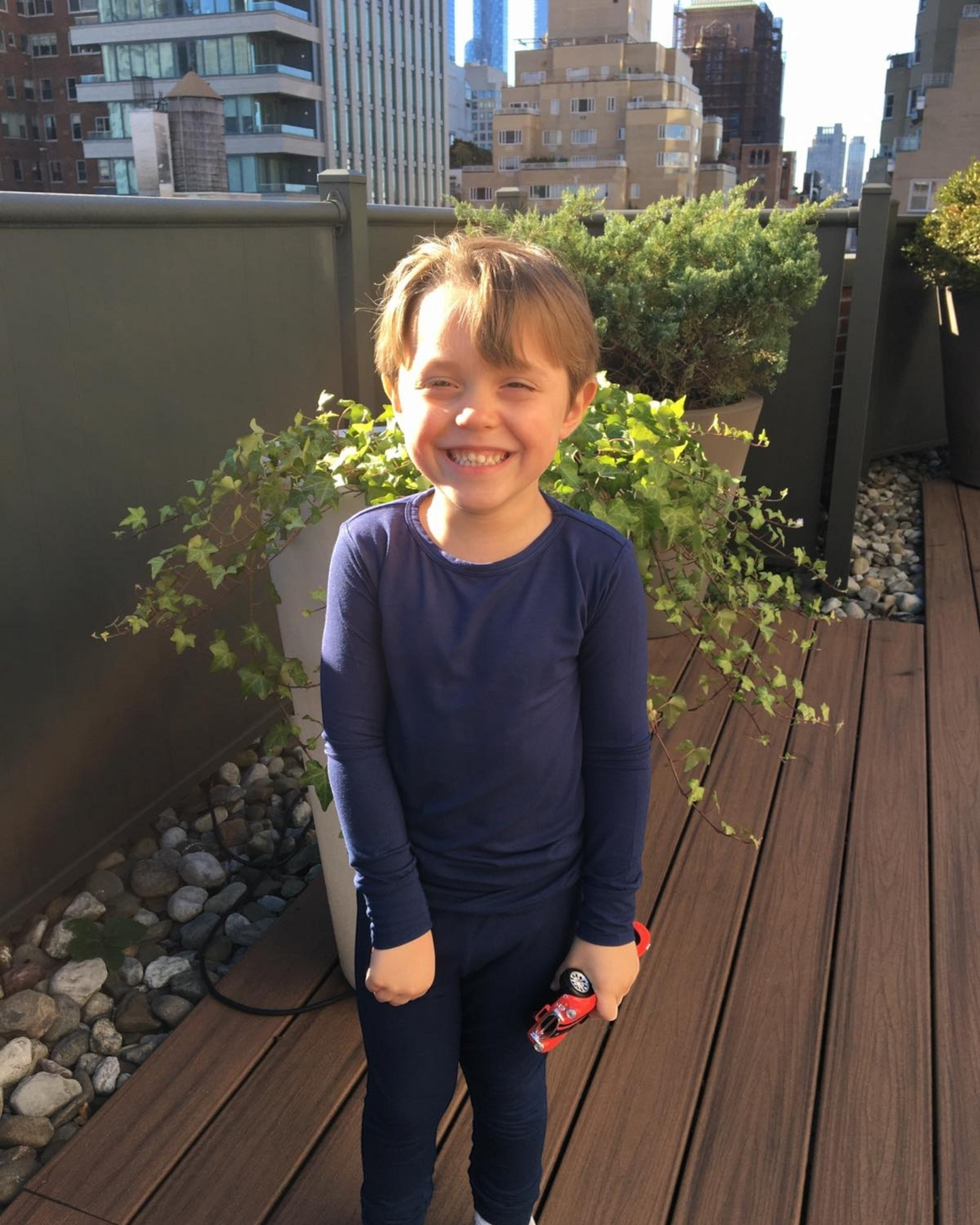 Boys Bamboo two-piece pajama set