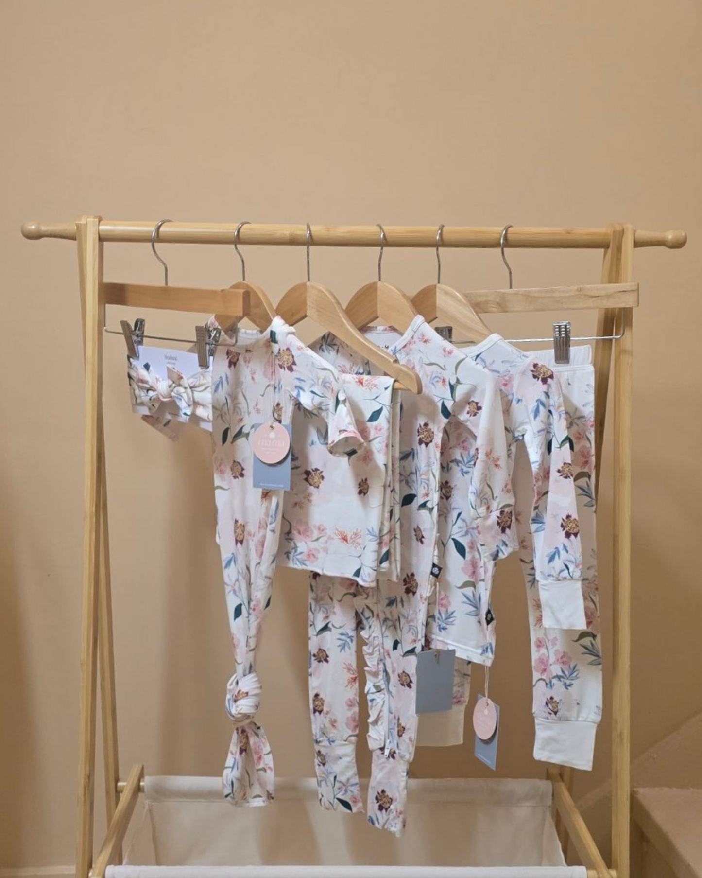 Lilly Zipped Bamboo Footie