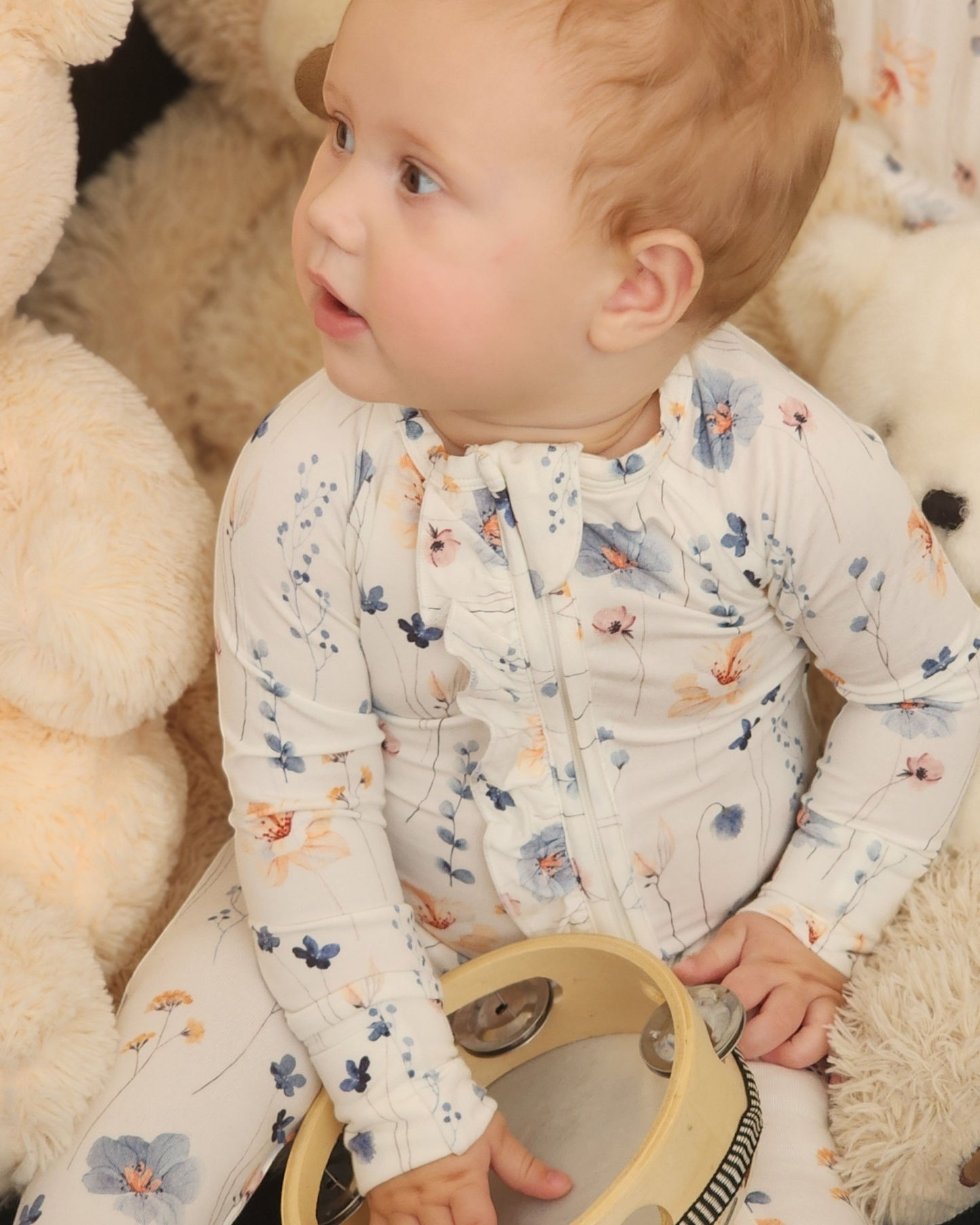Bamboo Footie Pajama for Girls by MA-MA NYC