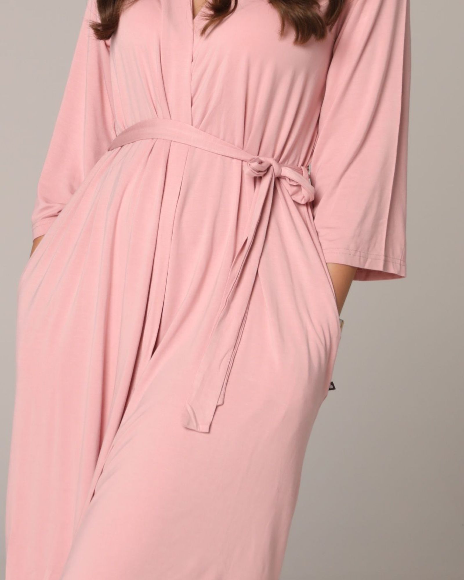 Magnolia Maternity Robe Bamboo