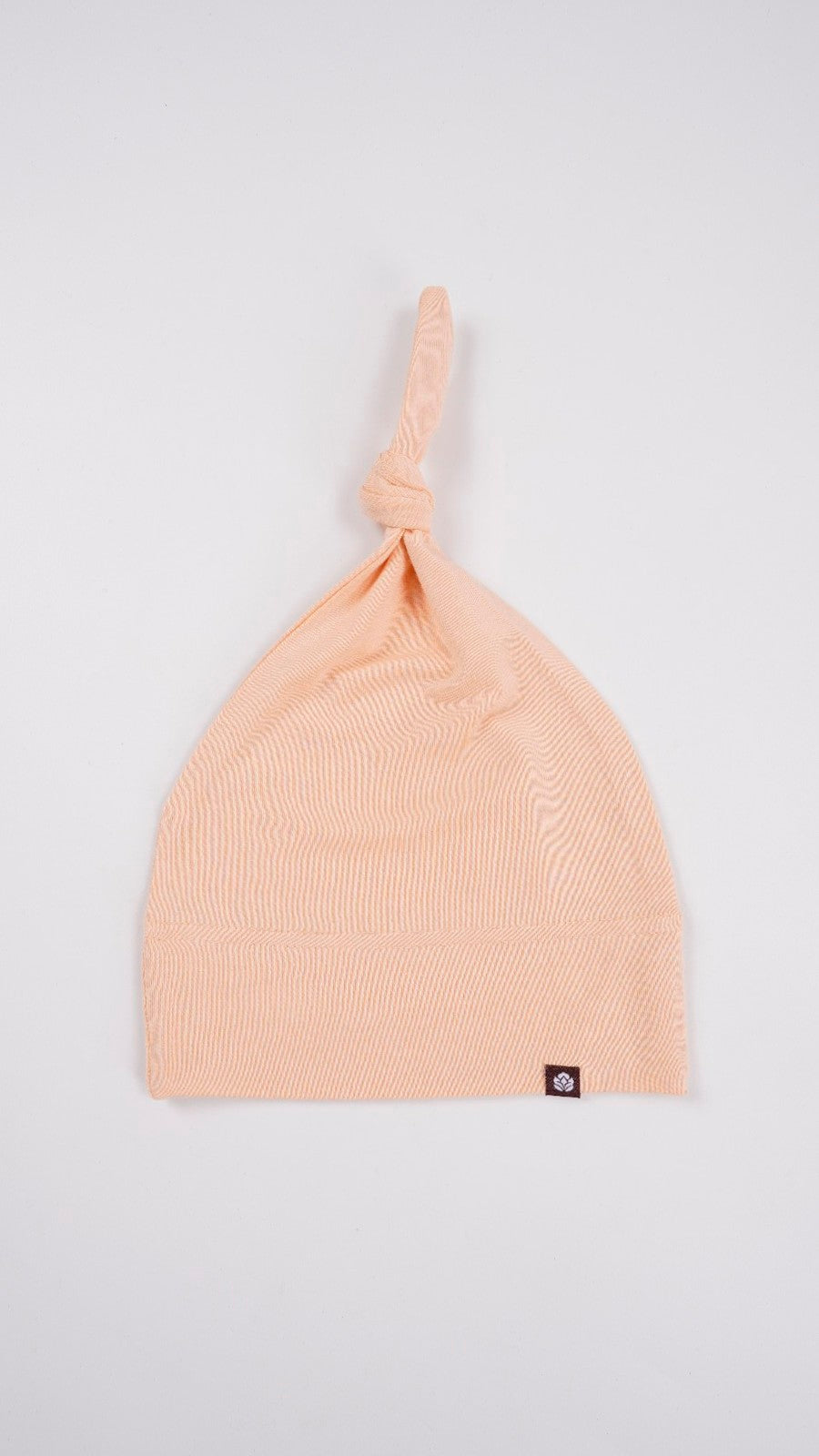 Cotton Flower Knotted Bamboo Hat - Neutral