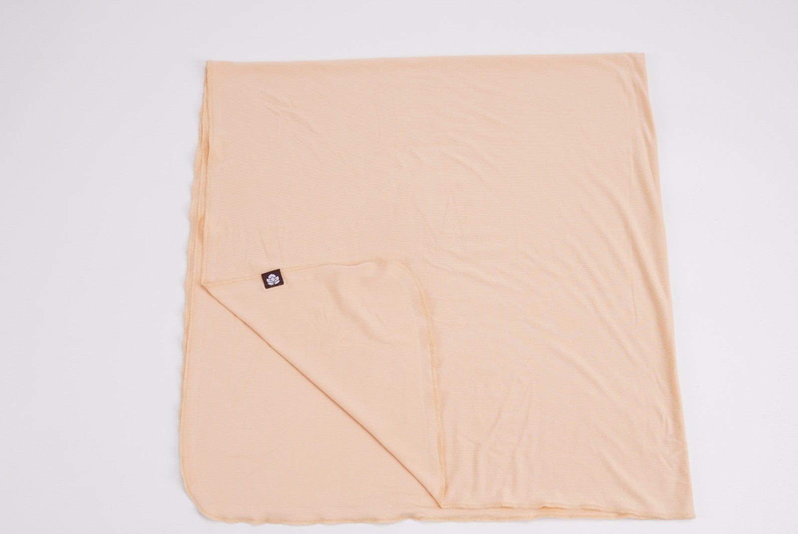 Cotton Flower Knotted Bamboo Onesie - Neutral