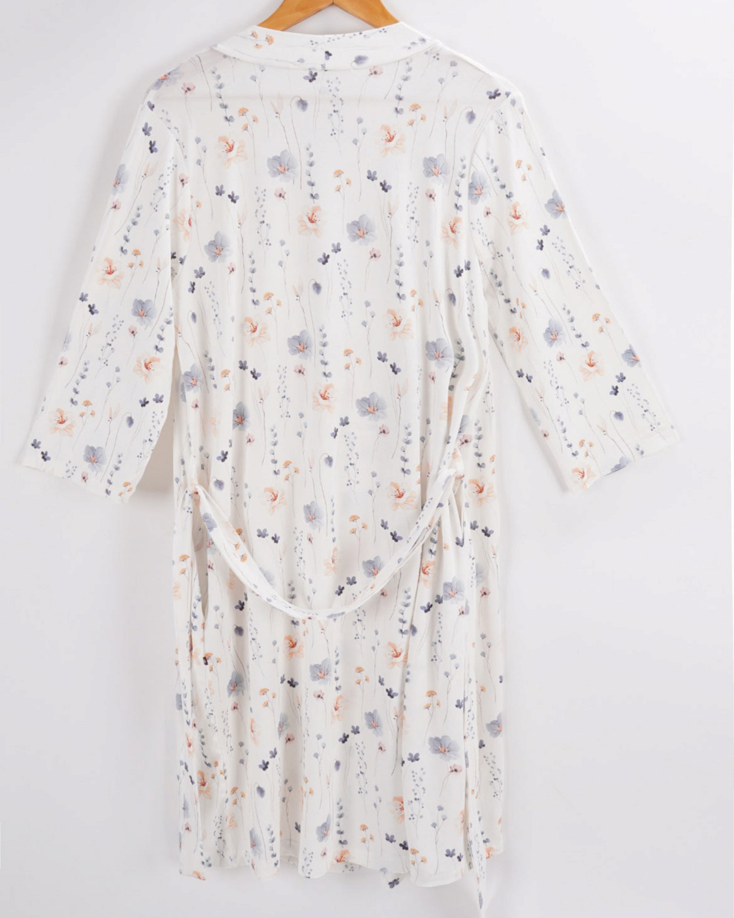 Bluebell Bamboo Maternity Robe