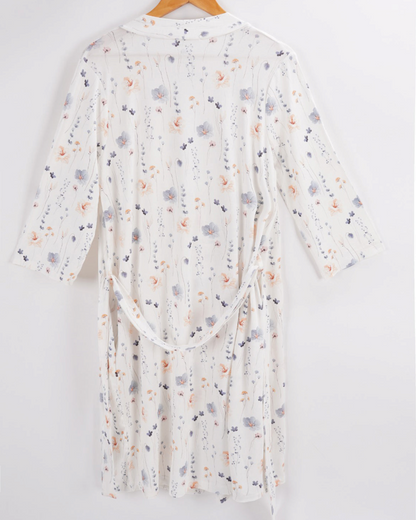 Bluebell Bamboo Maternity Robe