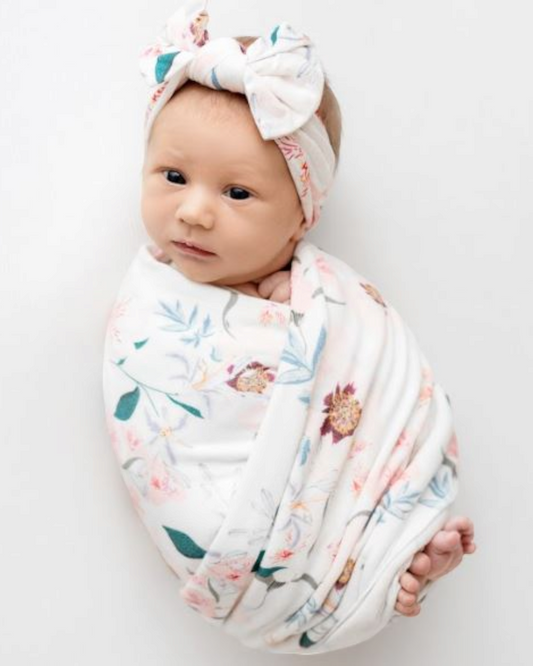 Bamboo Swaddle - Lilly