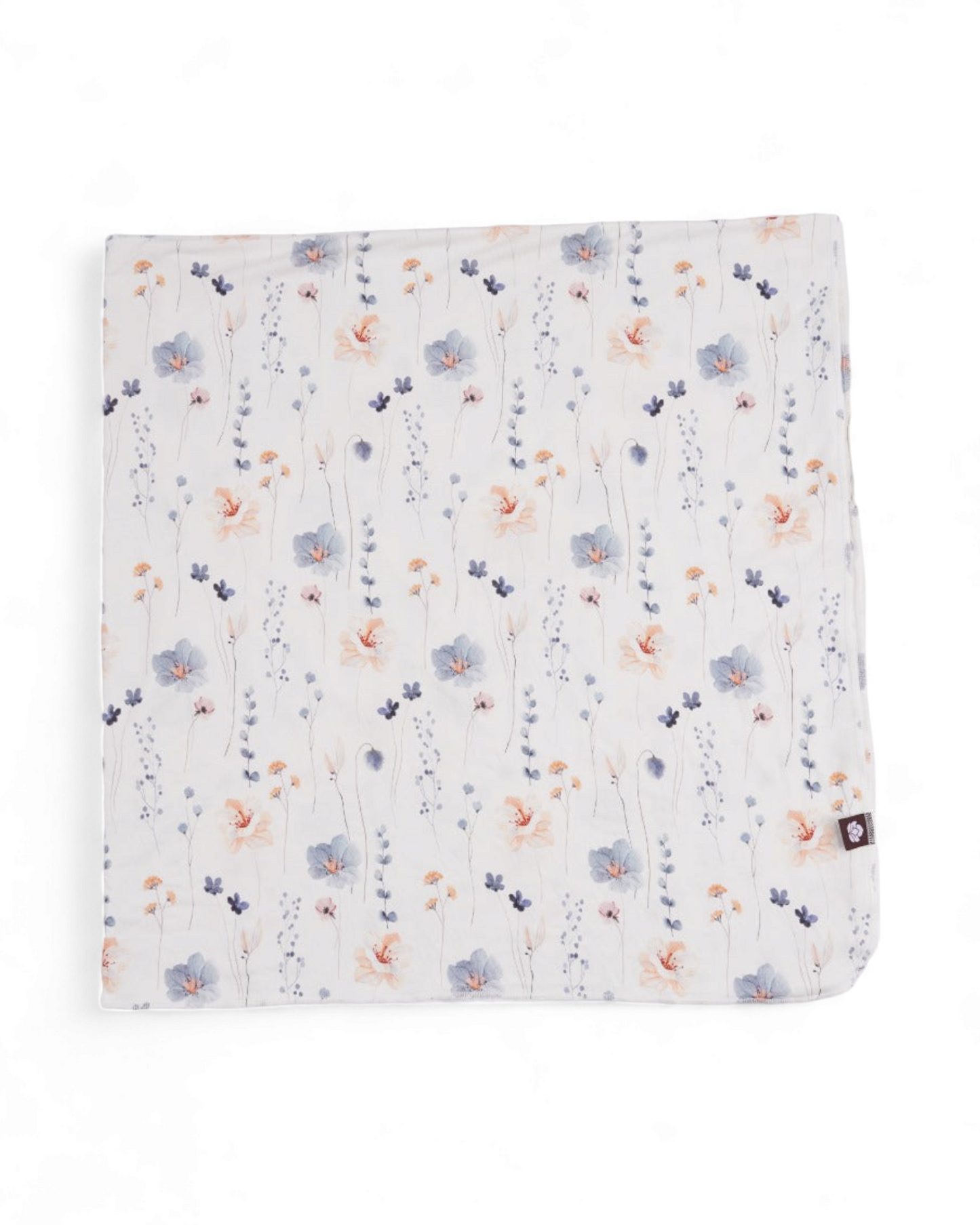 Bamboo Swaddle Blanket Bluebell by MA-MA NYC