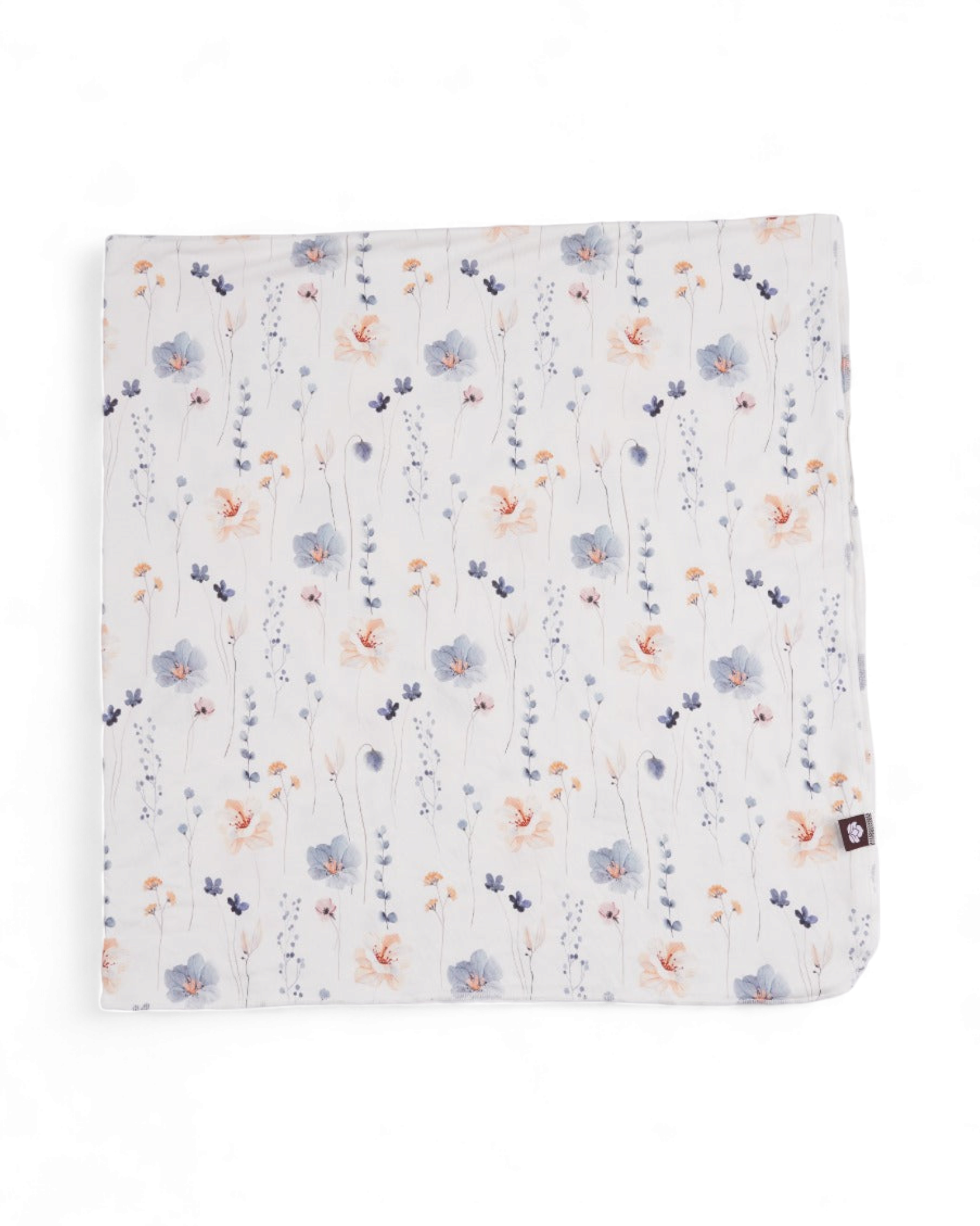 Bamboo Swaddle Blanket Bluebell by MA-MA NYC