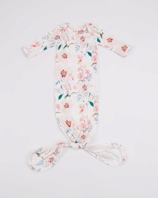 Lilly Knotted Bamboo Onesie