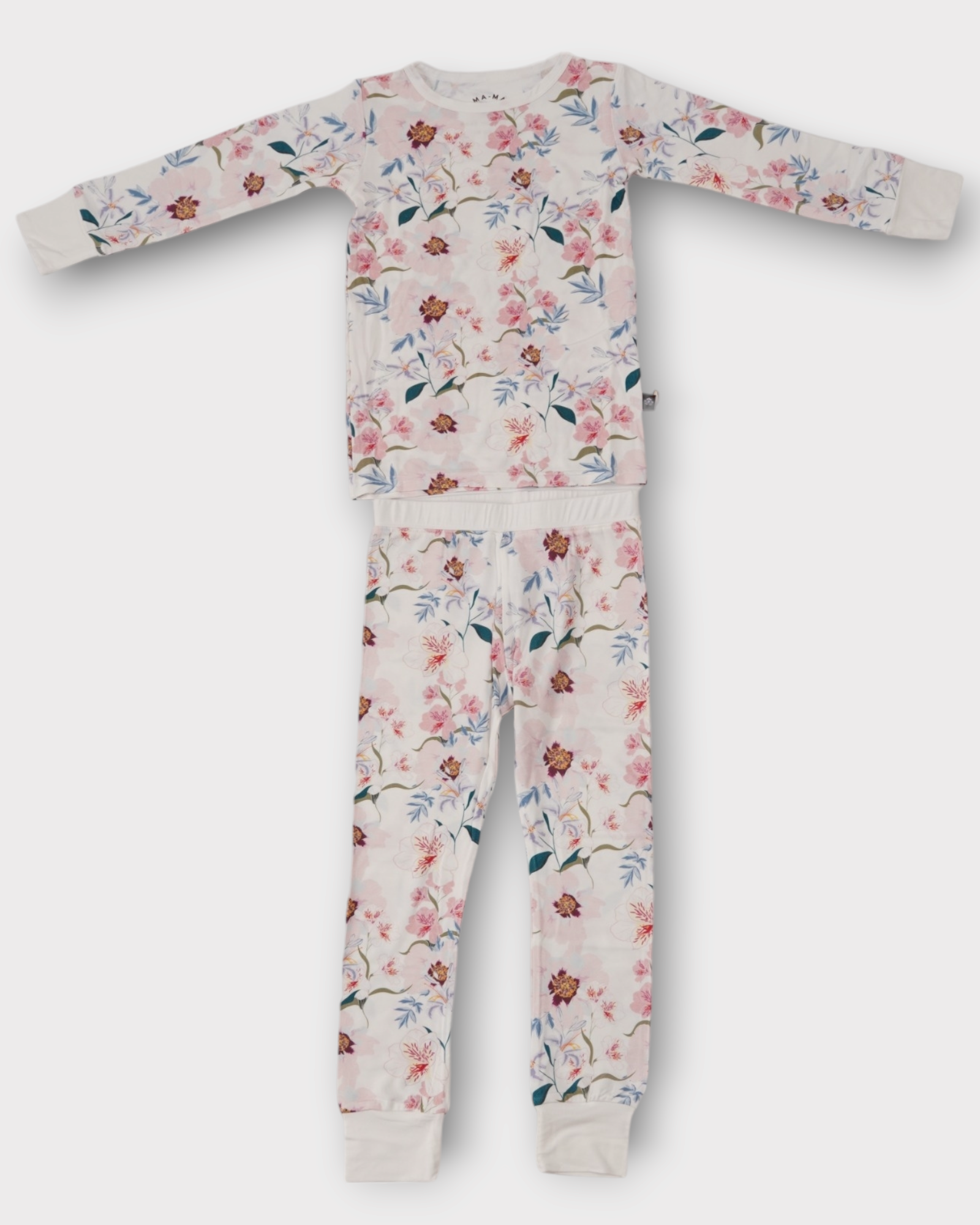 Lilly Long Sleeve Bamboo Pajamas Front