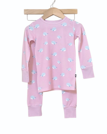 Pretty In Pink Long Sleeve Bamboo Pajamas