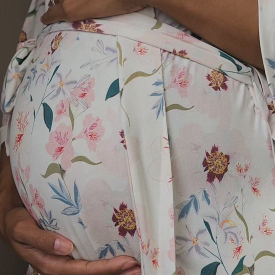 Lilly Maternity Robe Video
