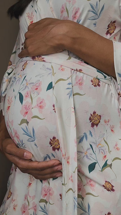Lilly Maternity Robe Video