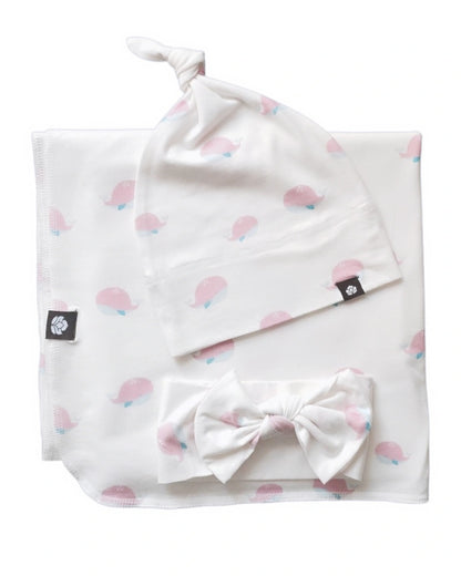 Sea Breeze Whale Swaddle