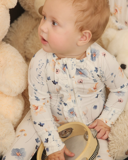 Bamboo Footie Pajama for Girls by MA-MA NYC