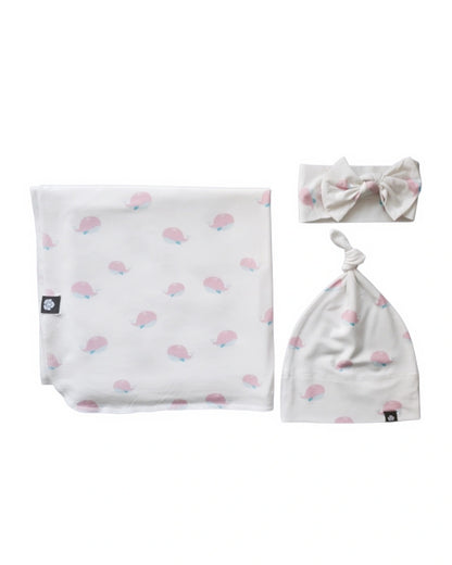 Sea Breeze Whale Swaddle