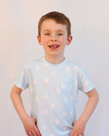 Little Bird Bamboo Shorts and Shirt Daytime Outfit - Free Story Included