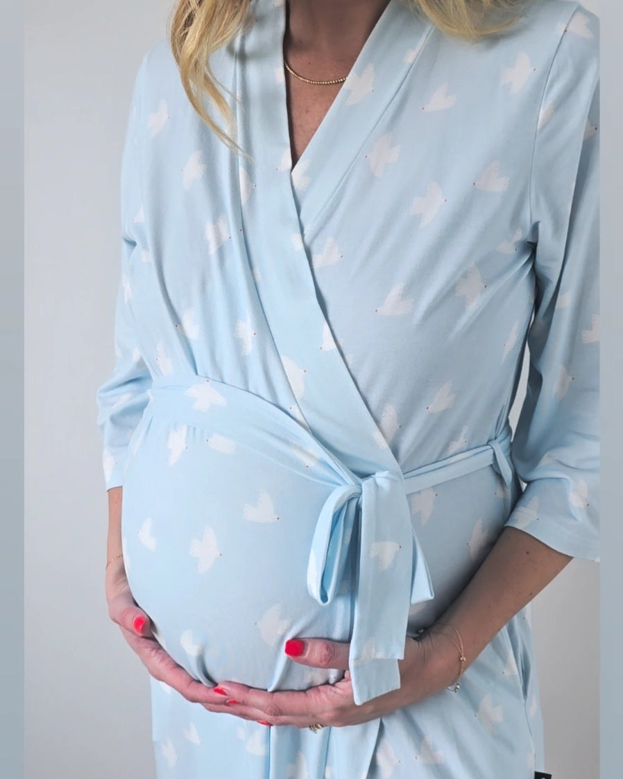 Little Bird Bamboo Maternity Robe