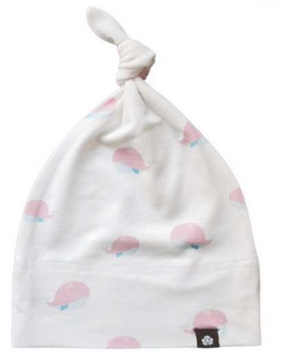 Sea Breeze Whale Baby Hat