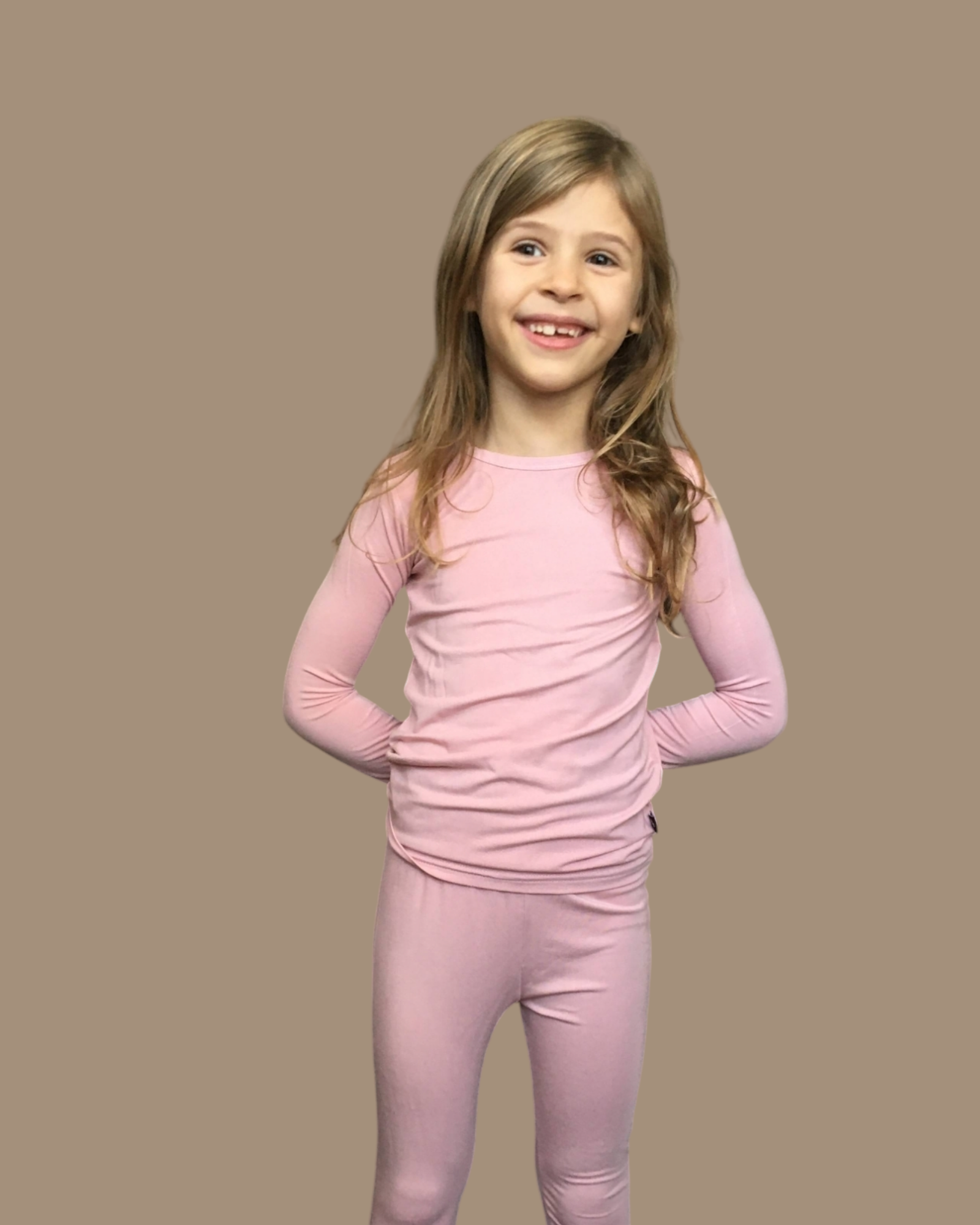 Magnolia Long Sleeve Bamboo Pajama for Toddlers