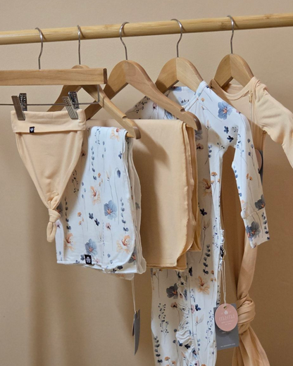 Bamboo Swaddle - Cotton Flower