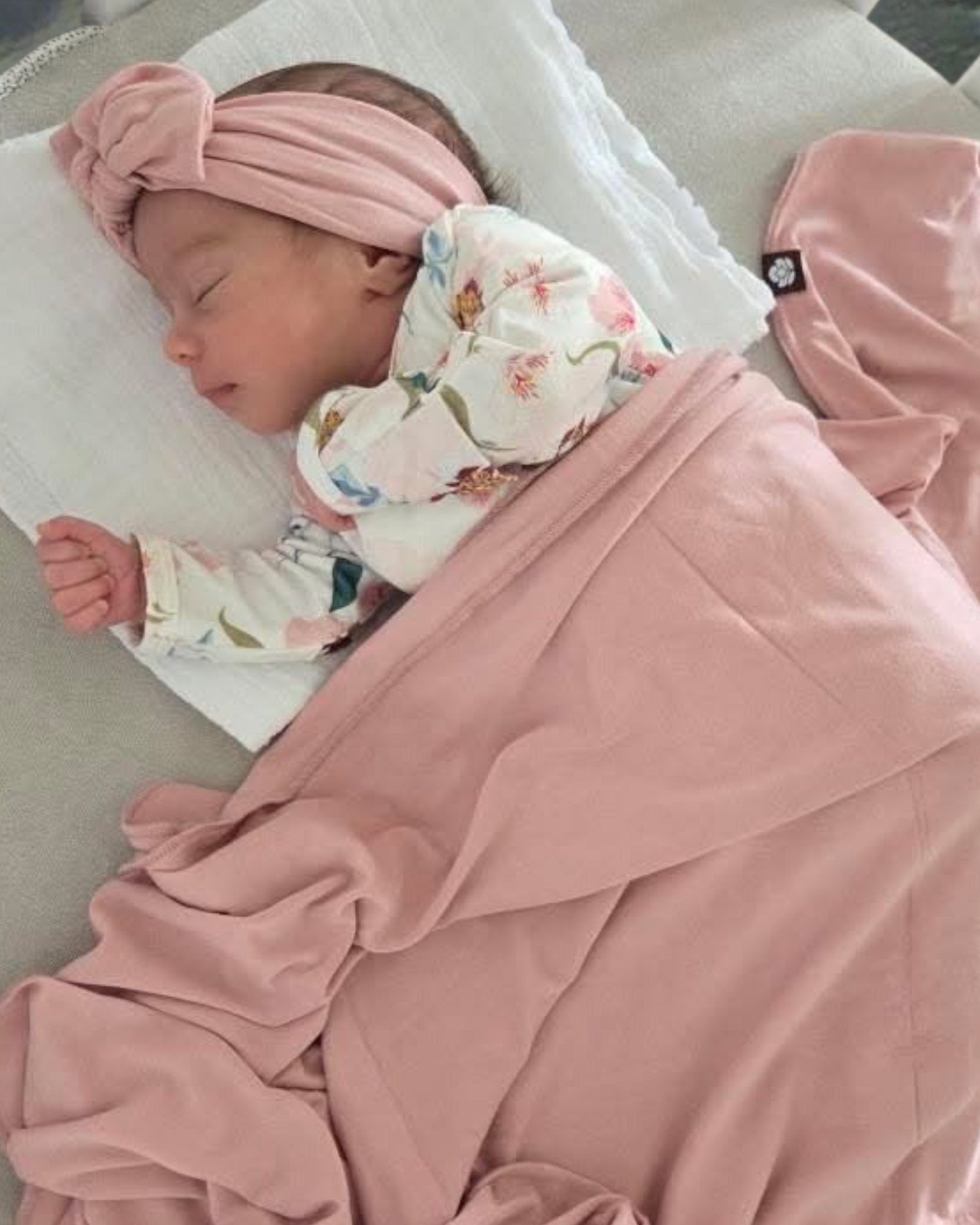 Lilly Knotted Bamboo Onesie