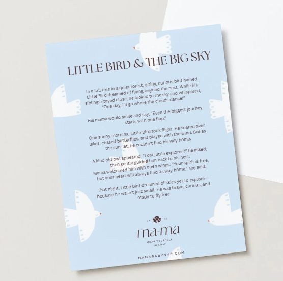 Little Bird Bamboo Footie & Bedtime Story